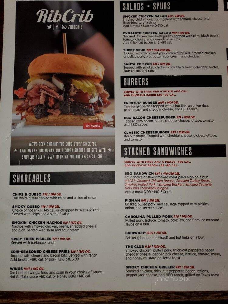 Rib Crib - Muskogee, OK menu_pic