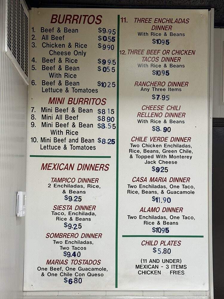 Casa Juanito - Oklahoma City, OK menu_pic