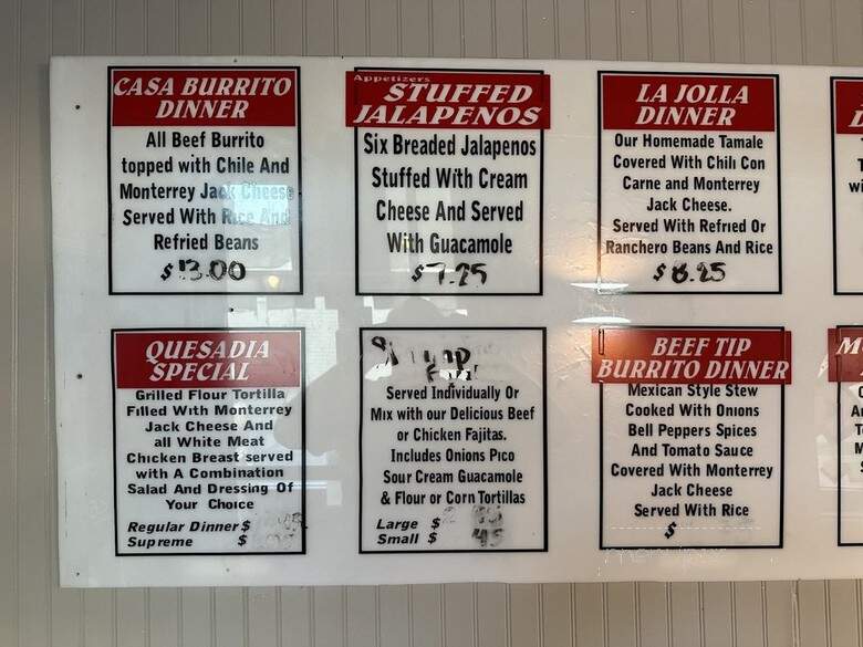 Casa Juanito - Oklahoma City, OK menu_pic