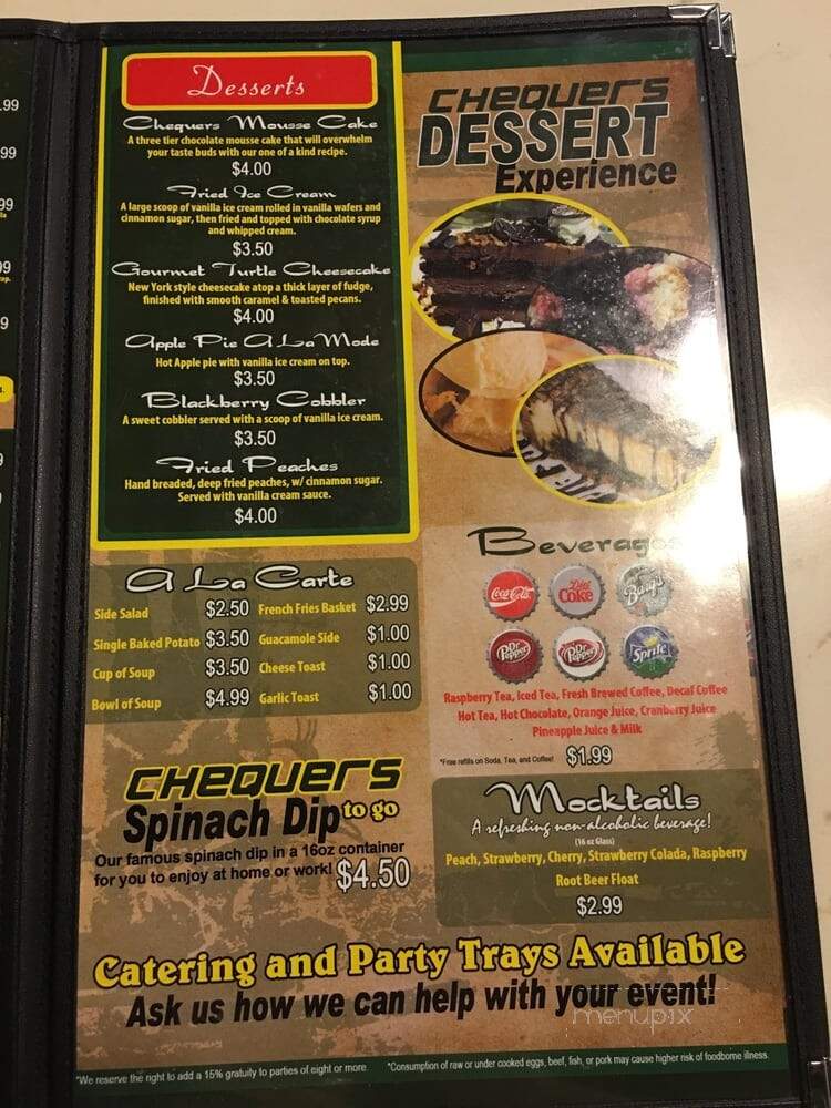 Chequers Restaurant & Pub - Oklahoma City, OK