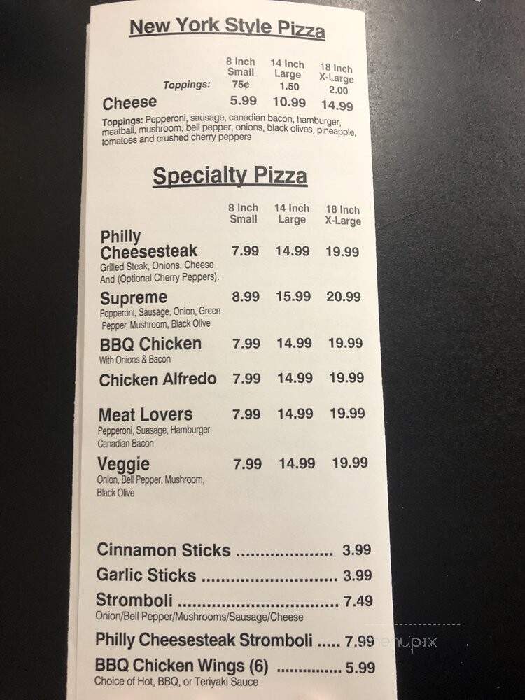 Hobby's Hoagies - Edmond, OK menu_pic