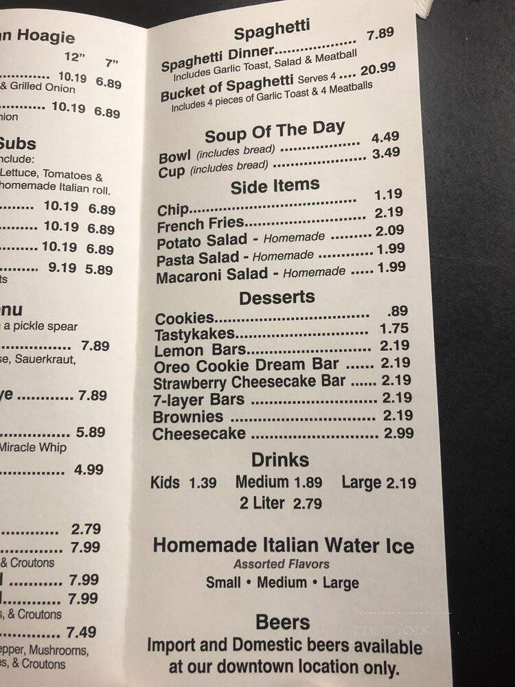 Hobby's Hoagies - Edmond, OK menu_pic