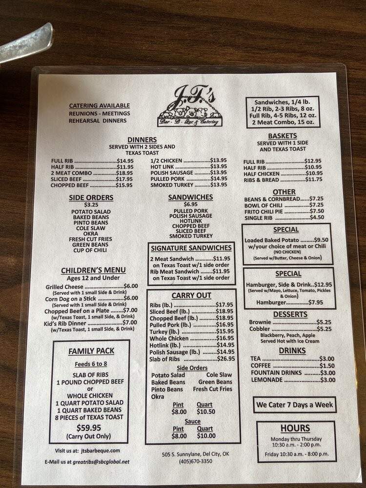 J T Barbeque - Oklahoma City, OK