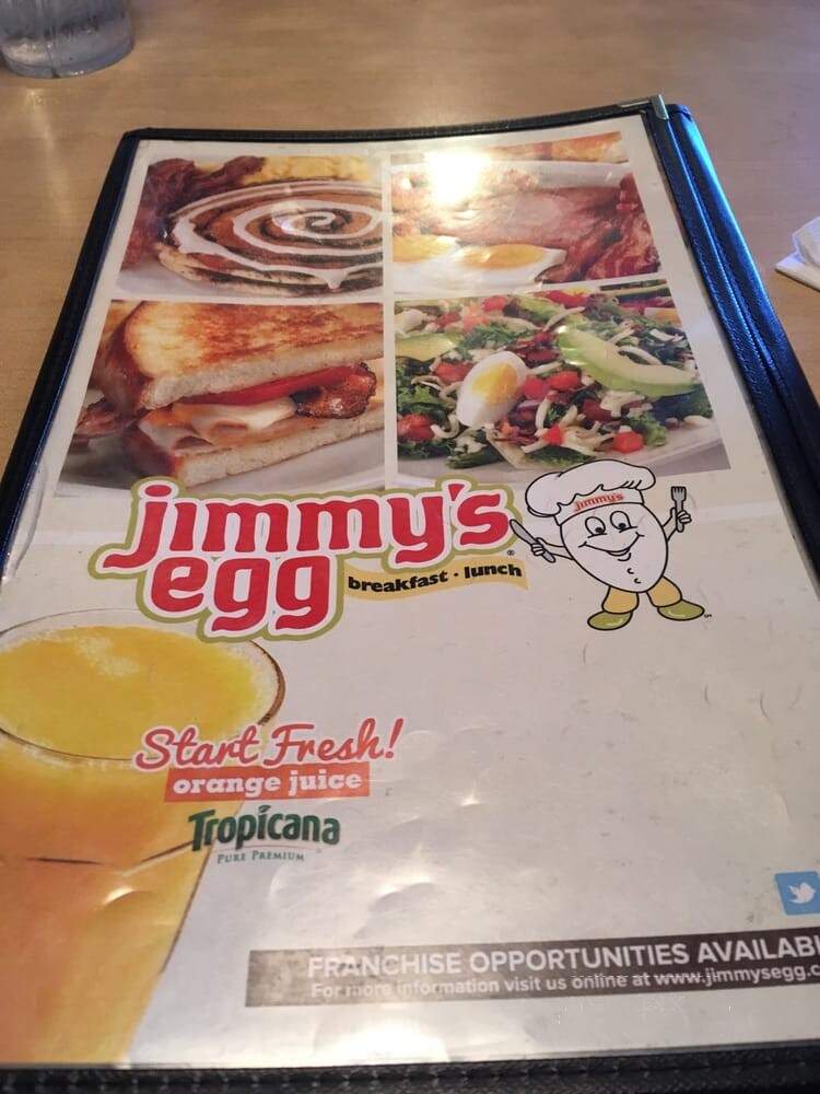 Jimmy's Egg Restaurant - Oklahoma City, OK menu_pic