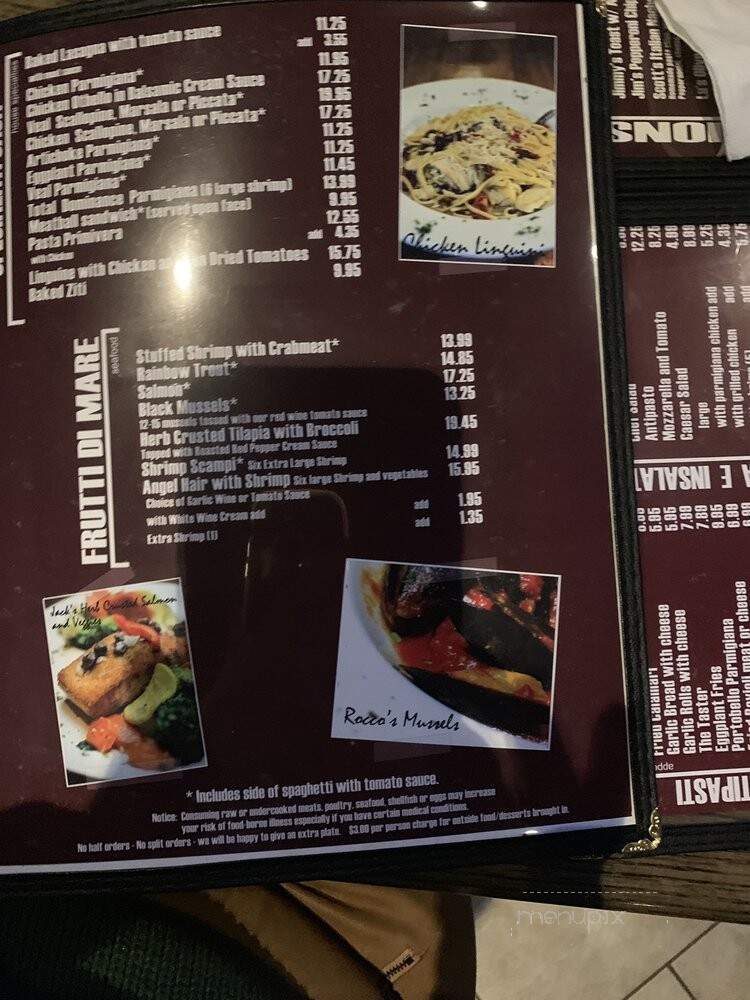 Othello's Italian Restaurant - Norman, OK menu_pic