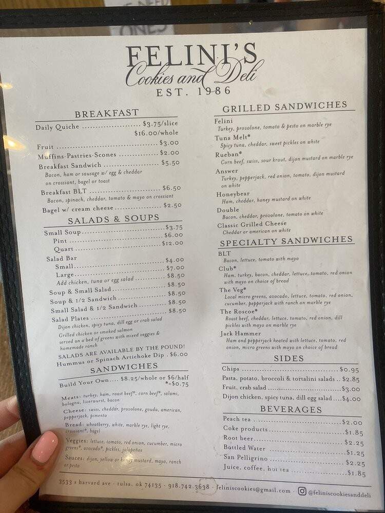 Felini's Cookies & Deli - Tulsa, OK