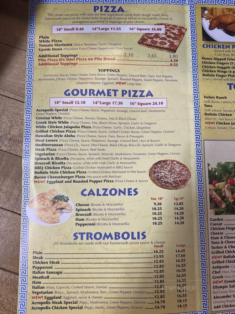 Acropolis Pizza - Lansdowne, PA
