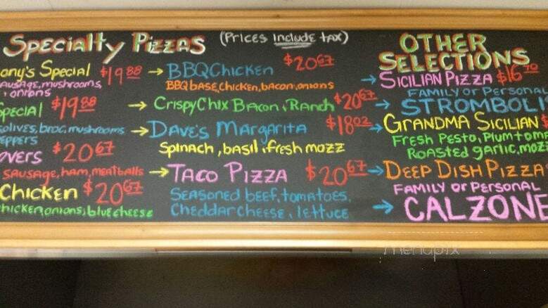 Anthony's Pizza - Skippack, PA menu_pic