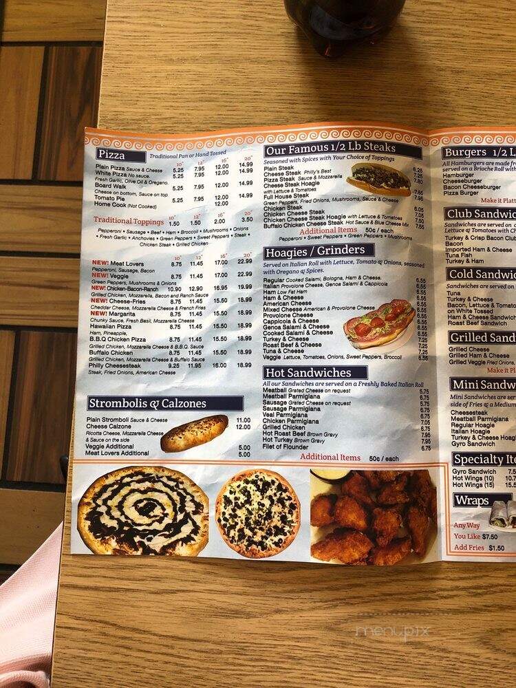 Apollo's Family Pizzeria - Bensalem, PA menu_pic