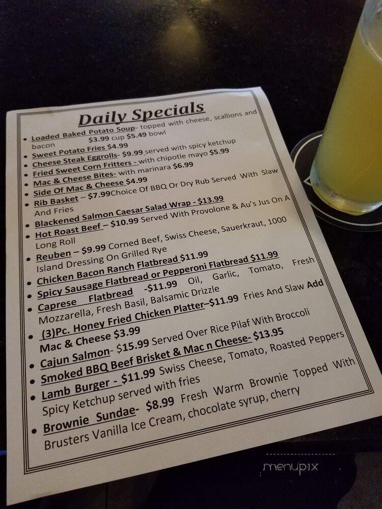 Audobon Ale House - Eagleville, PA menu_pic