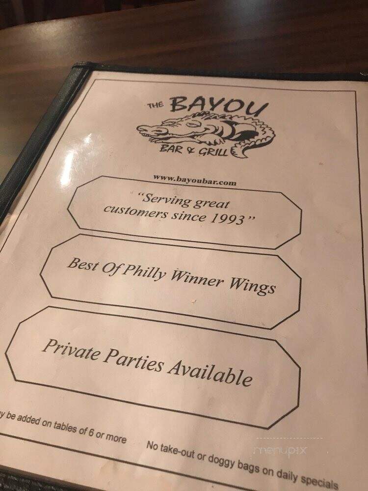 Bayou Bar & Grill - Philadelphia, PA
