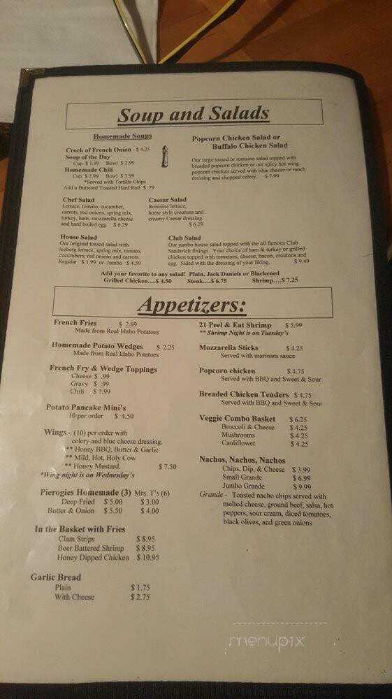 Beacon Bar & Grill - Union Dale, PA menu_pic