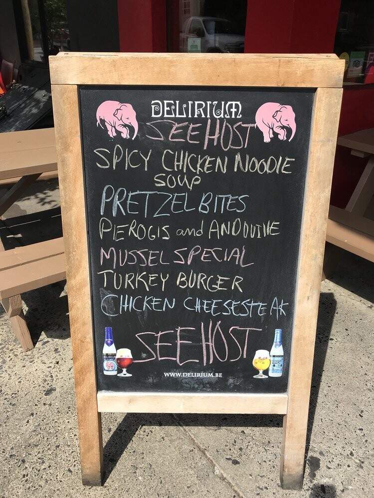 Belgian Cafe - Philadelphia, PA menu_pic