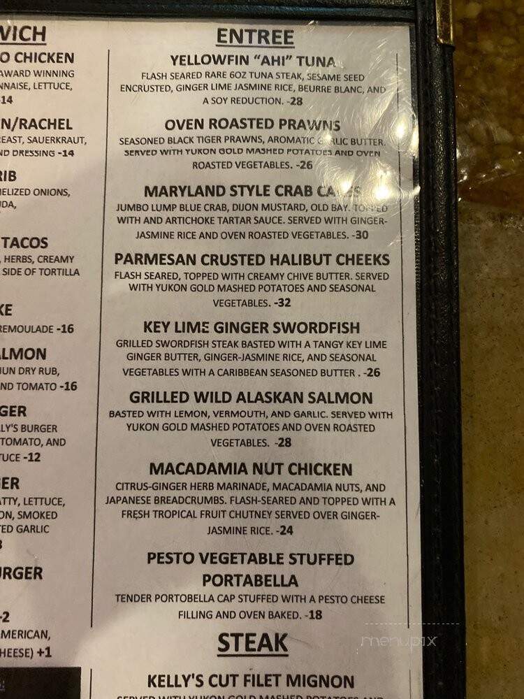 Boalsburg Steakhouse - Boalsburg, PA menu_pic