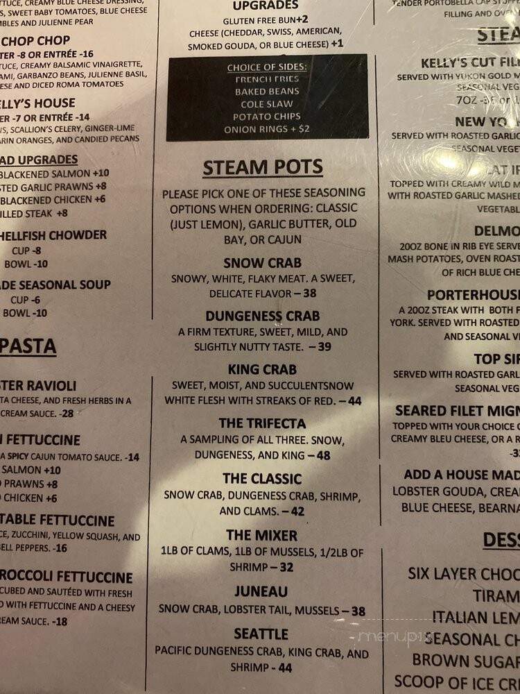 Boalsburg Steakhouse - Boalsburg, PA menu_pic