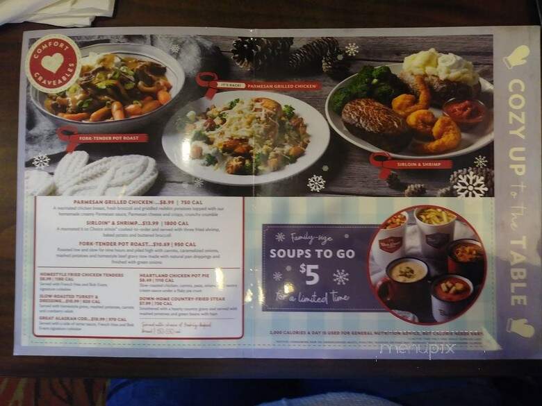 Bob Evans Restaurant - Wilkes Barre, PA menu_pic