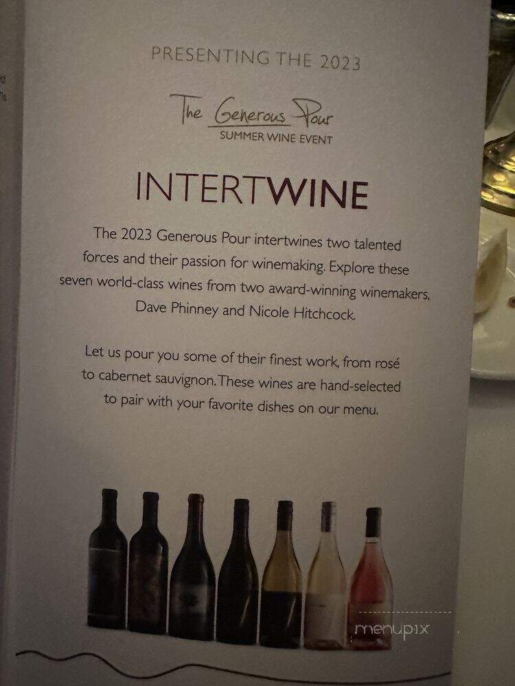 Capital Grille - Pittsburgh, PA menu_pic