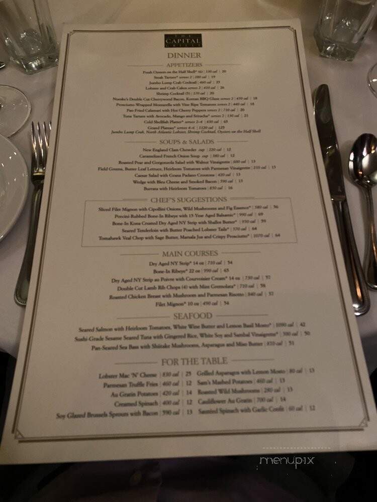 Capital Grille - Philadelphia, PA menu_pic