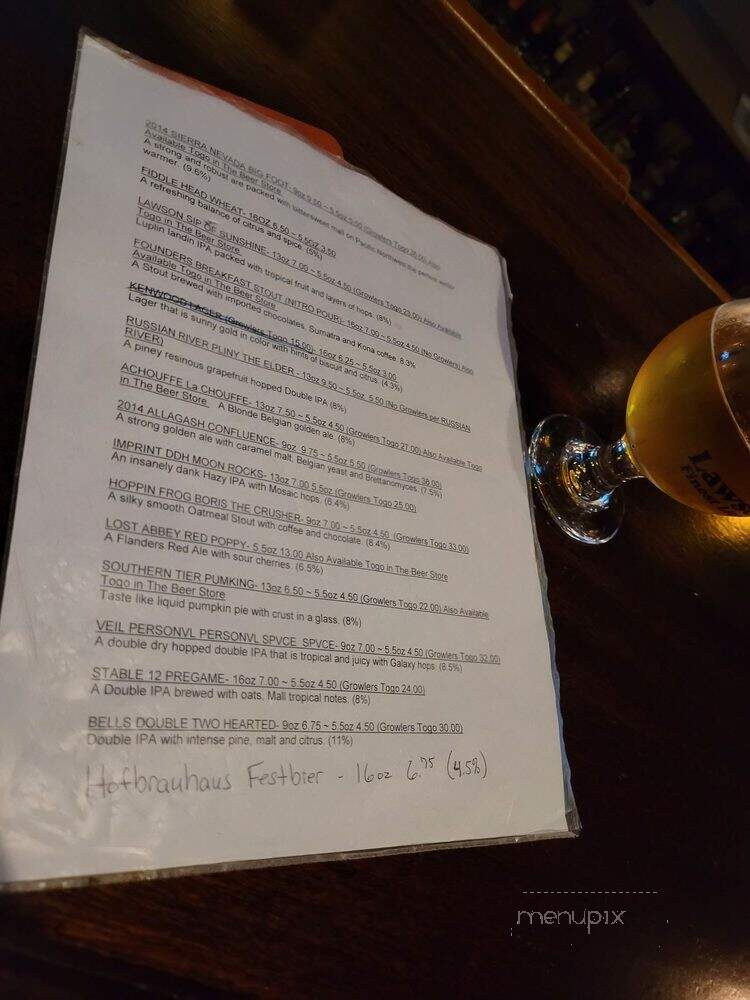 Capone's Restaurant - Norristown, PA menu_pic