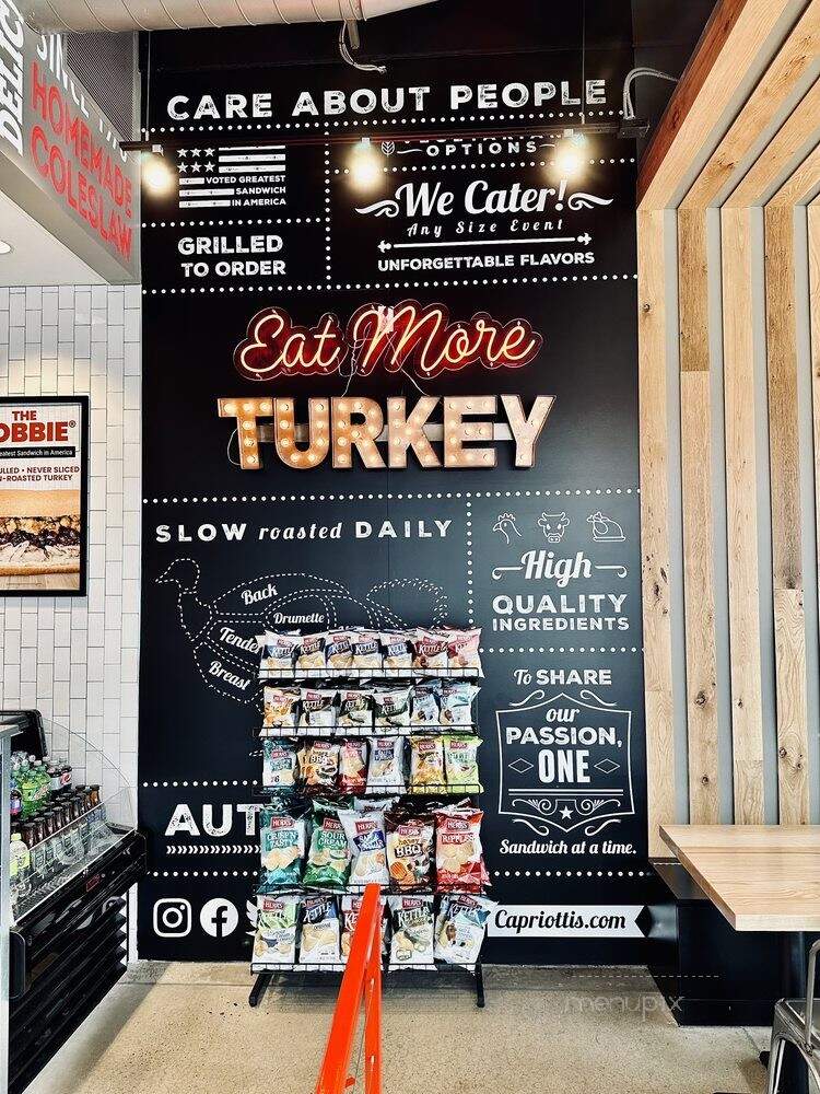 Capriotti's - Tresckow, PA menu_pic