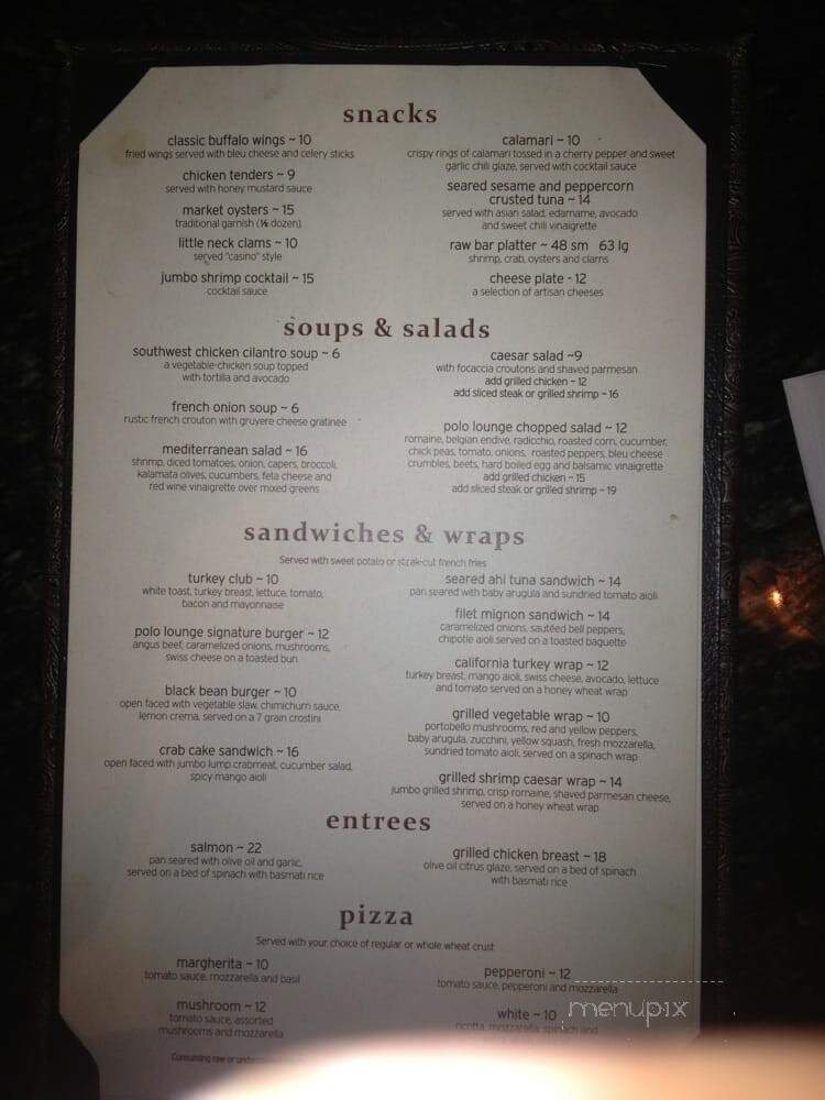 Delmonico's Steakhouse - Philadelphia, PA menu_pic