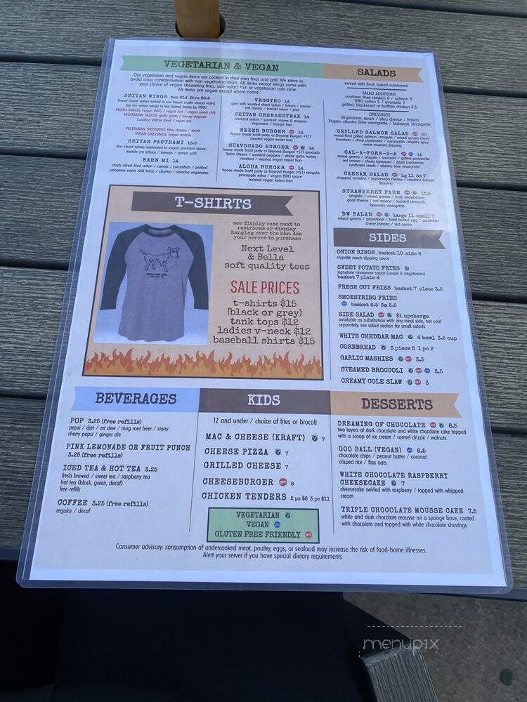 Double Wide Grill - Pittsburgh, PA menu_pic