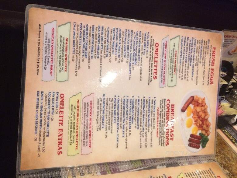 Eagle Diner - New Hope, PA menu_pic