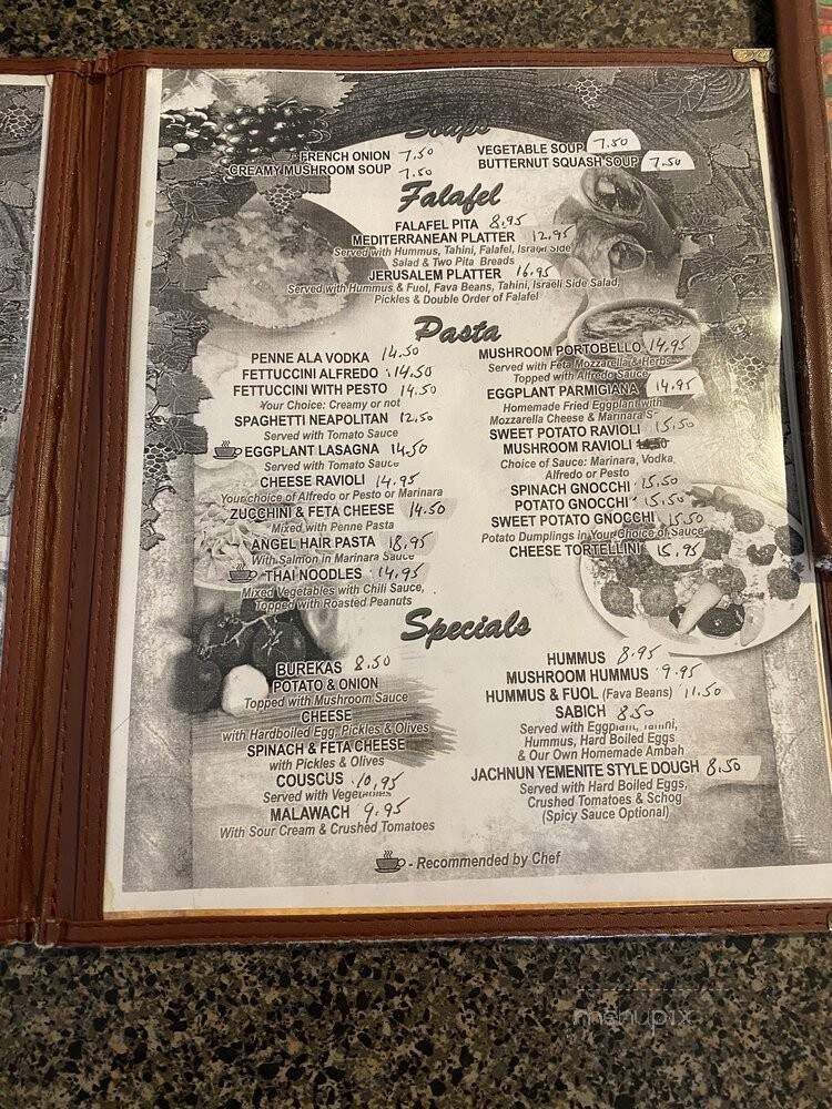 Espresso Cafe & Sushi Bar - Philadelphia, PA menu_pic