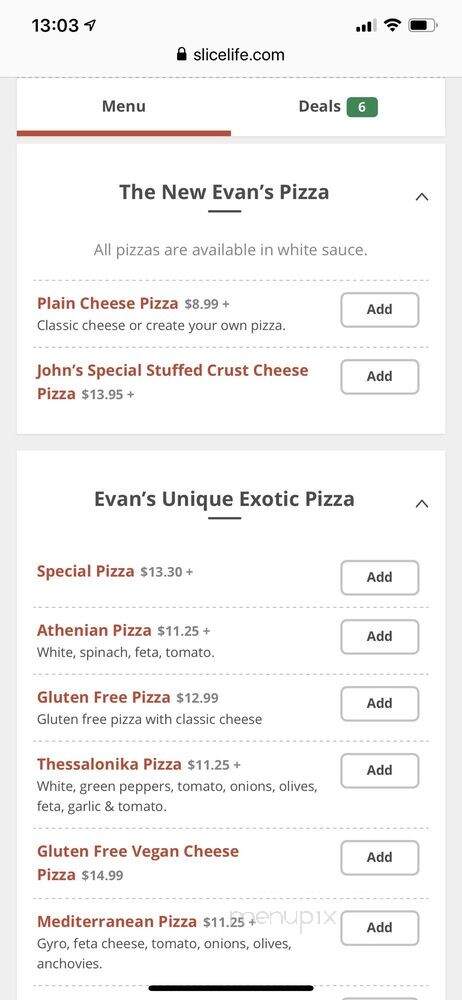 Evans Pizza & Restaurant - Philadelphia, PA