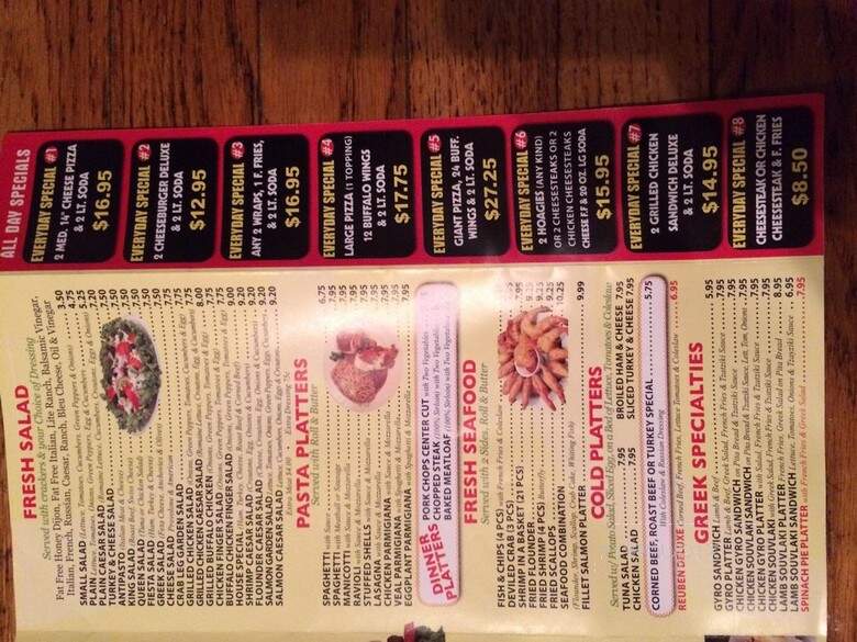 Fiesta Pizza - Philadelphia, PA menu_pic