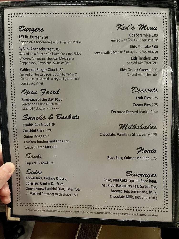 Frontier Avantis Corp - Erie, PA menu_pic