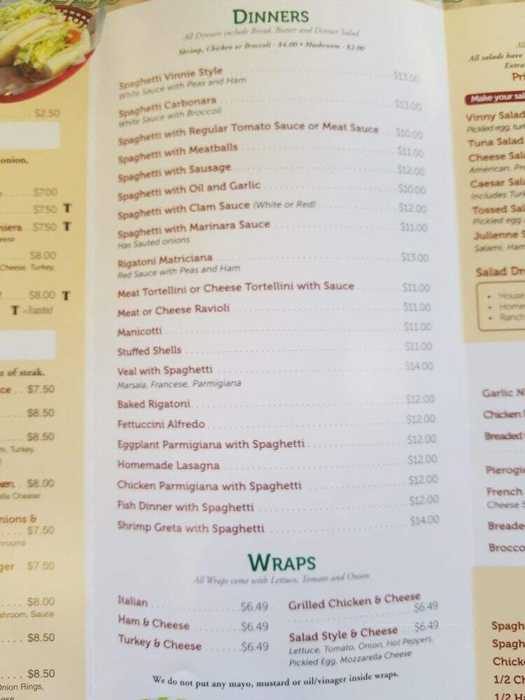Genova's Pizza - Carlisle, PA menu_pic