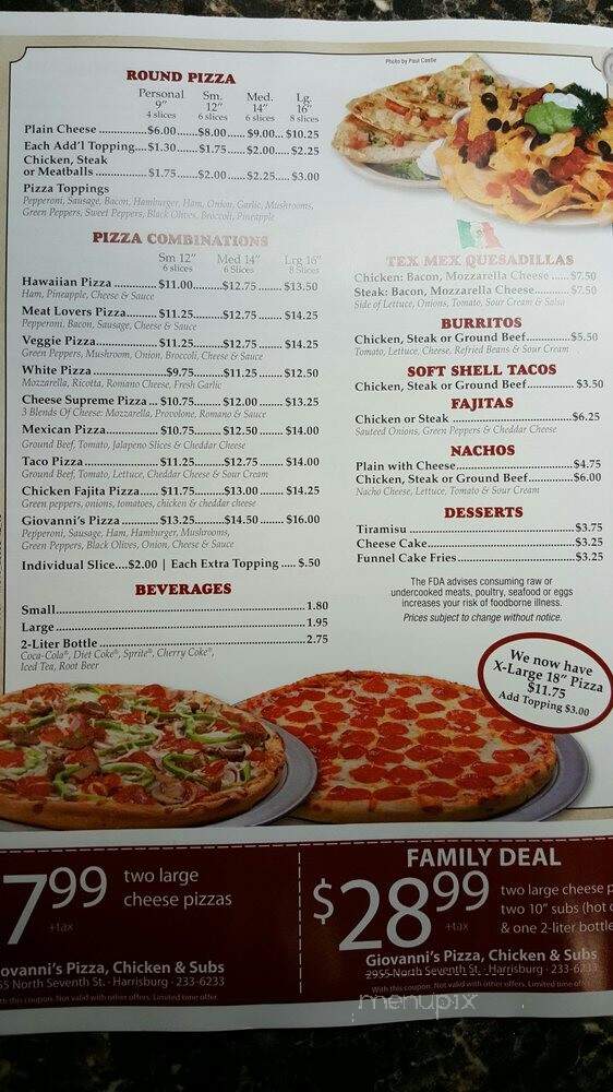 Giovanni's Pizza - Harrisburg, PA