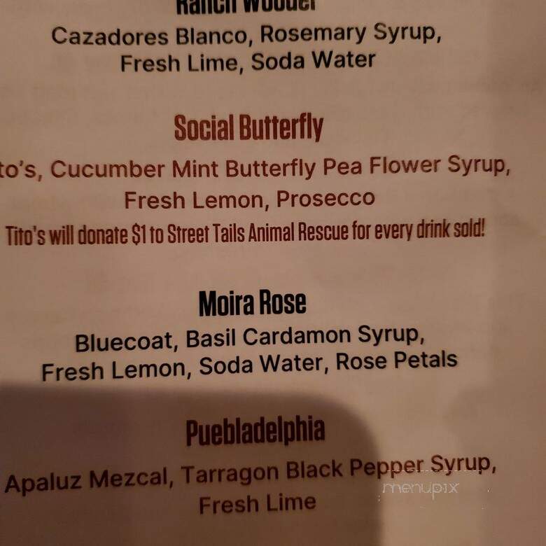 Good Dog - Philadelphia, PA menu_pic