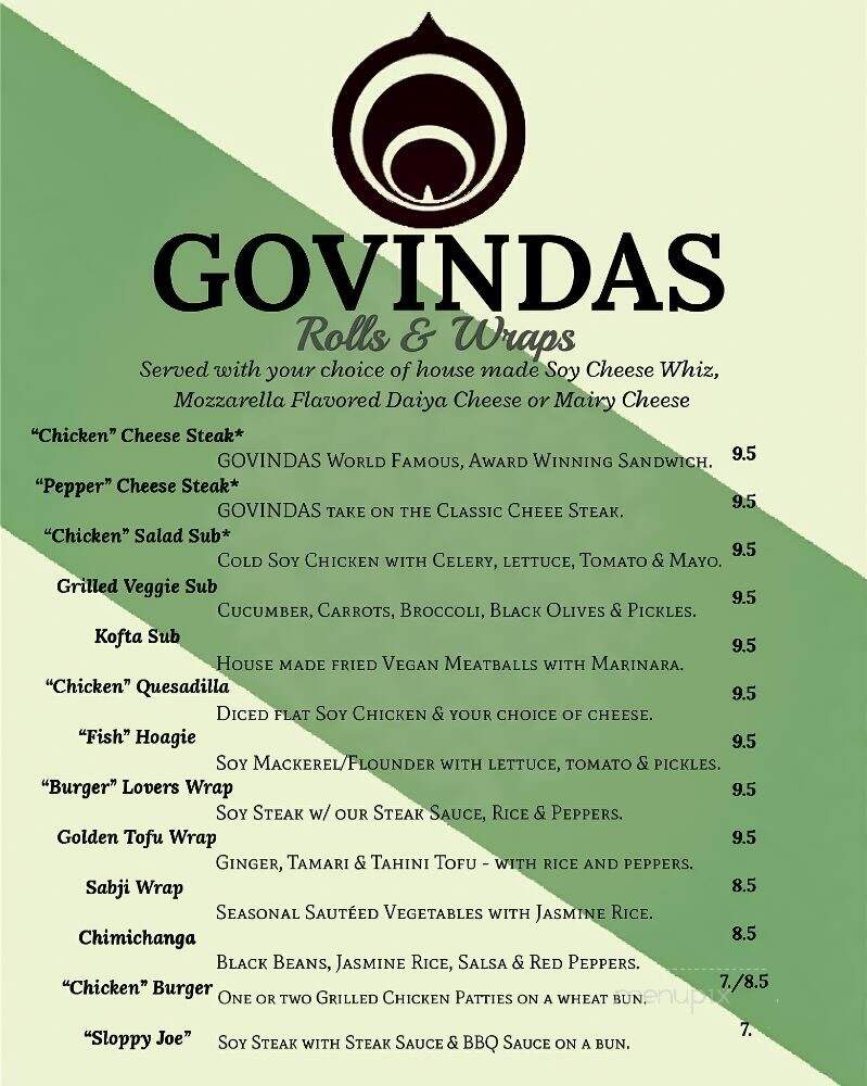 Gourmet To Go Vegetarian - Philadelphia, PA menu_pic