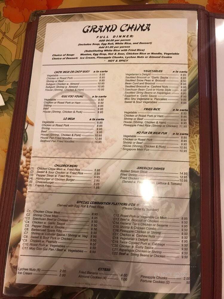 Grand China Restaurant - Lancaster, PA