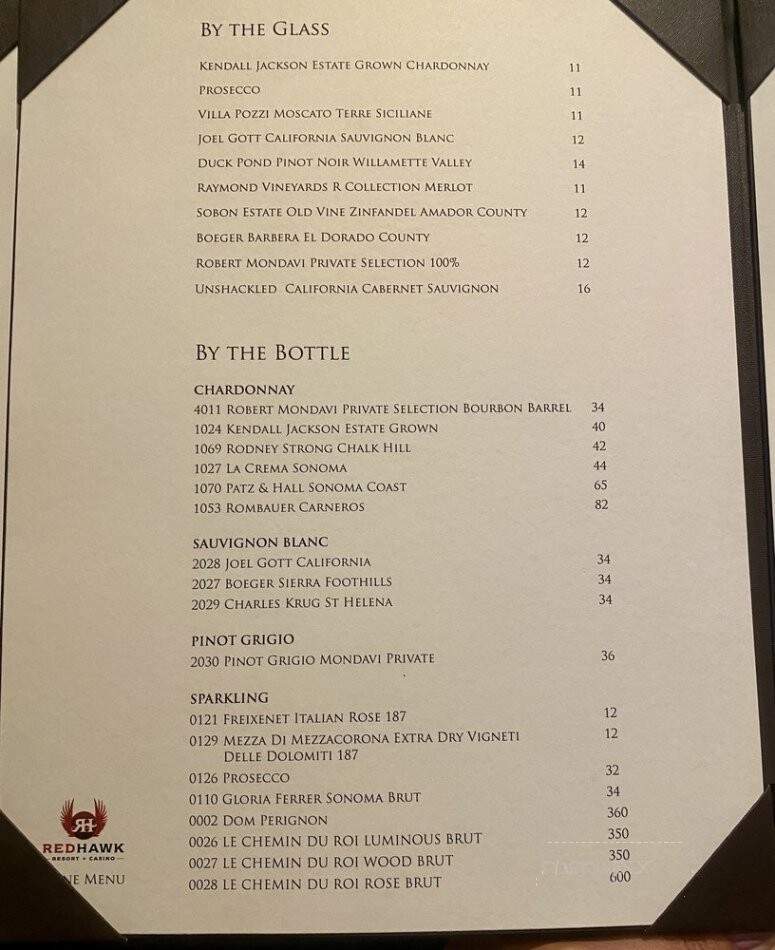 Henry's Ghost Steakhouse - Henryville, PA menu_pic