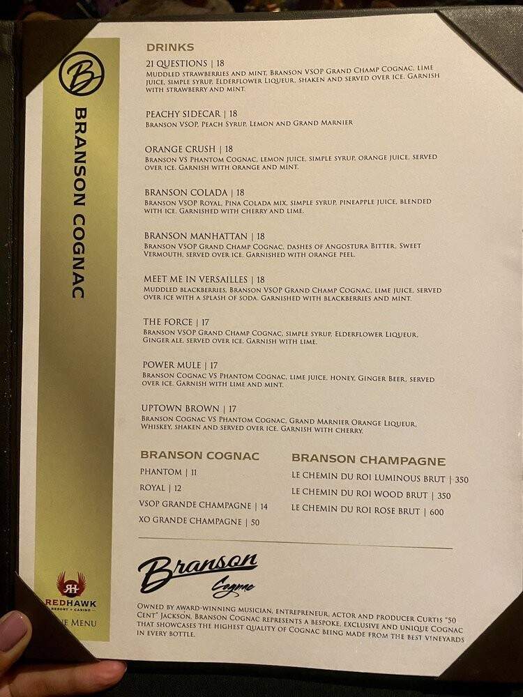 Henry's Ghost Steakhouse - Henryville, PA menu_pic