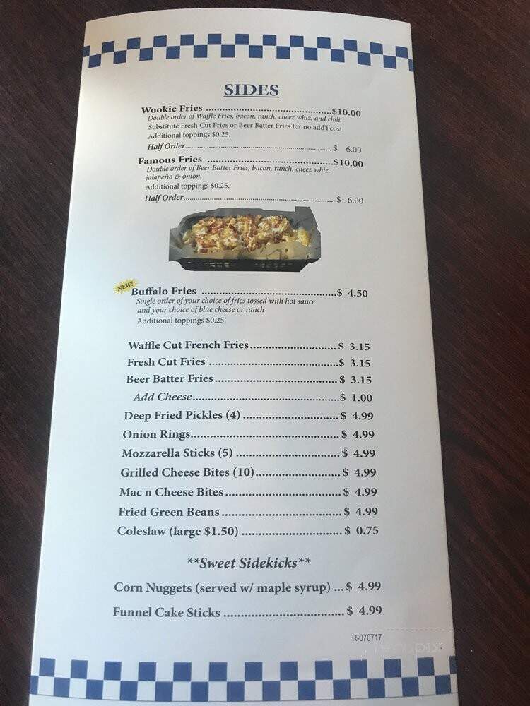 Joe's Famous Wings & Weiners - Leola, PA menu_pic