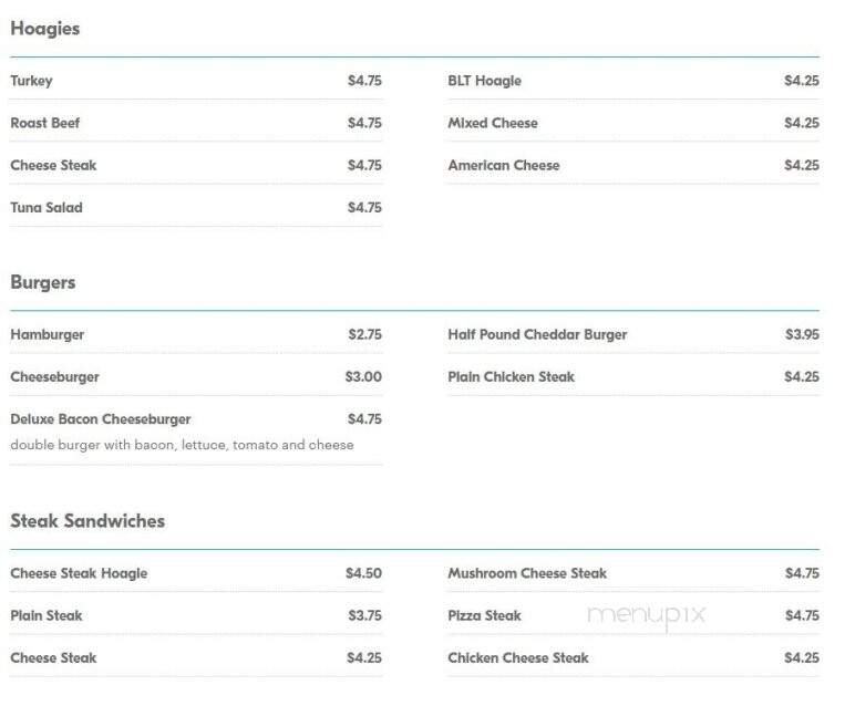 John's Grill - Media, PA menu_pic