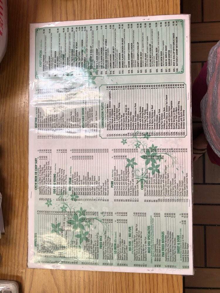 King's China - Croydon, PA menu_pic