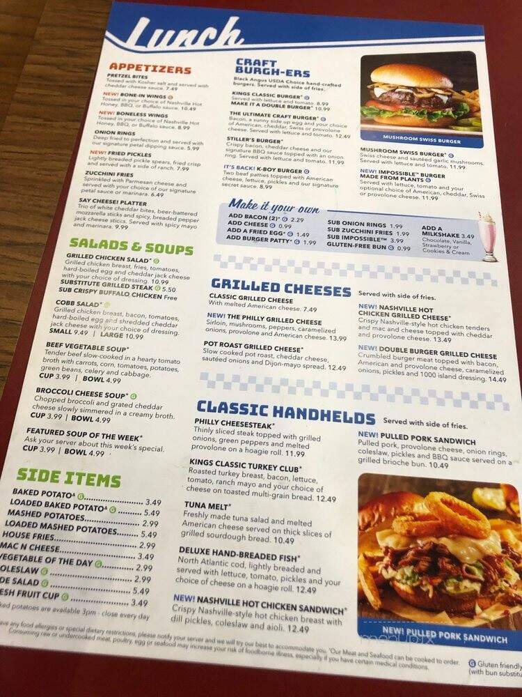 Kings Family Restaurants - New Castle, PA