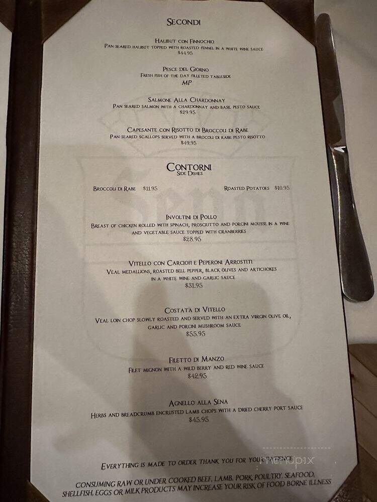 La Famiglia Restaurant - Philadelphia, PA menu_pic