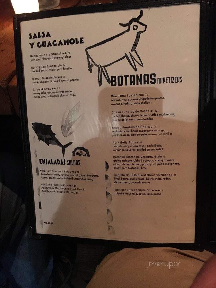 Lolita Restaurant - Philadelphia, PA menu_pic