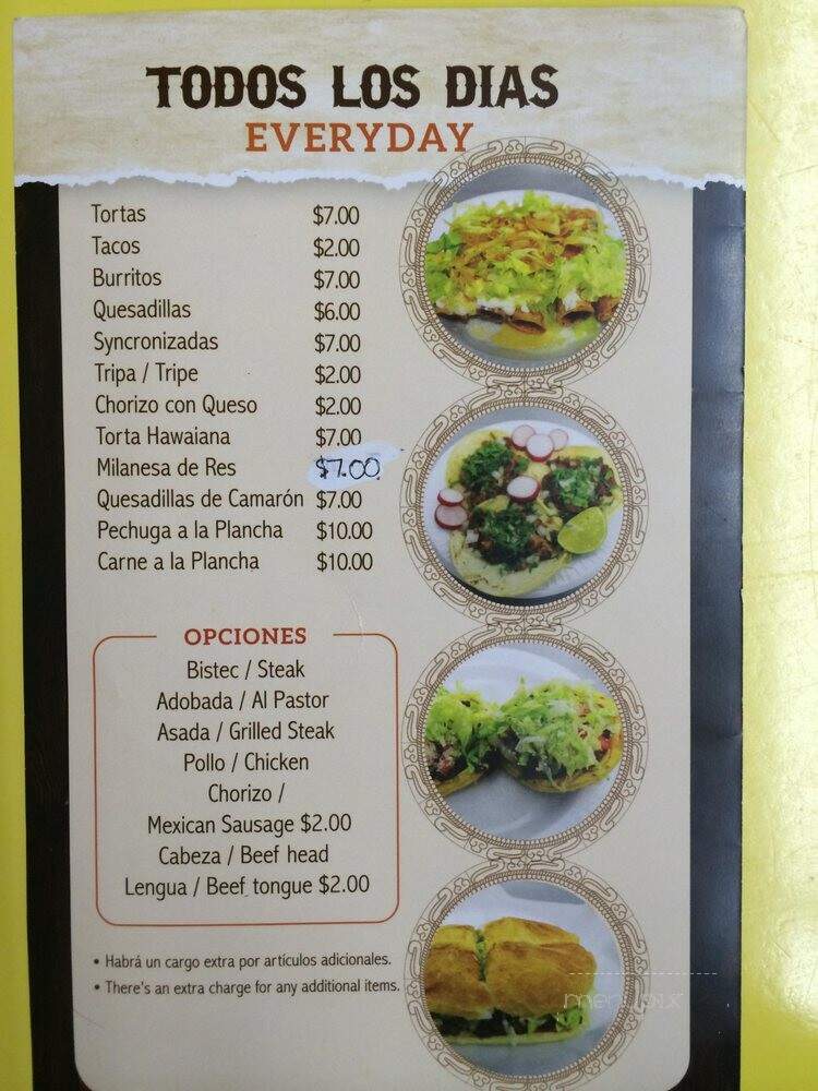 Los Potrillos Taqueria - Norristown, PA menu_pic