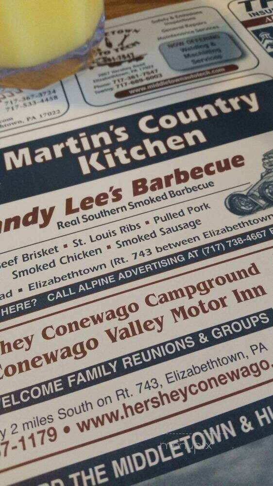 Martins Country Kitchen - Elizabethtown, PA