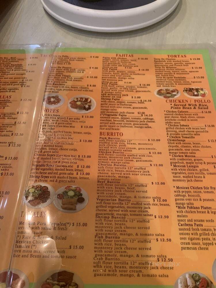 Mi Publa Restaurant - Philadelphia, PA menu_pic