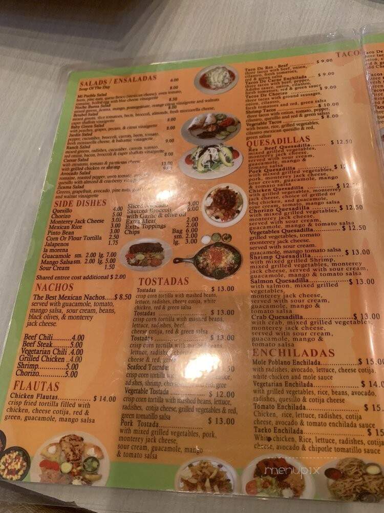 Mi Publa Restaurant - Philadelphia, PA menu_pic