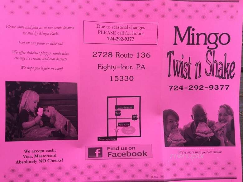 Mingo Twist & Shake - Eighty Four, PA menu_pic