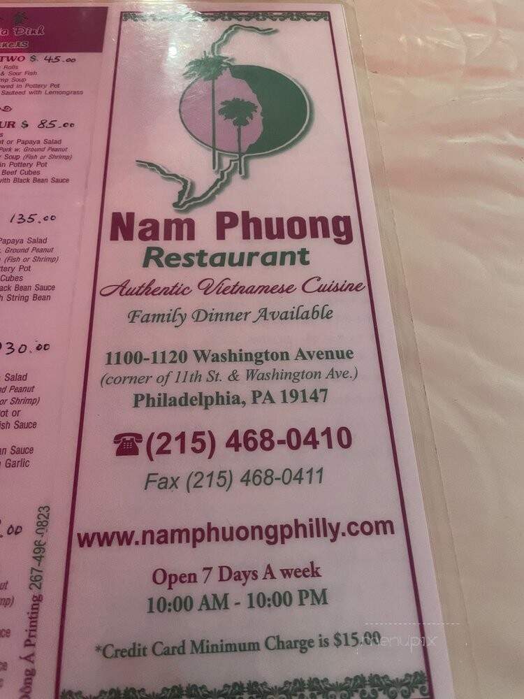 Nam Phoung - Philadelphia, PA